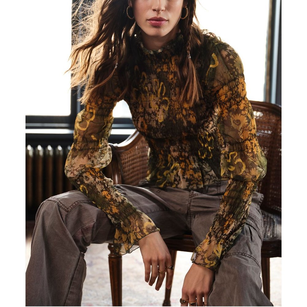 🎉LAST CHANCE🎉 NWT Free People Hello There Top / Forest Combo - Picture 5 of 6